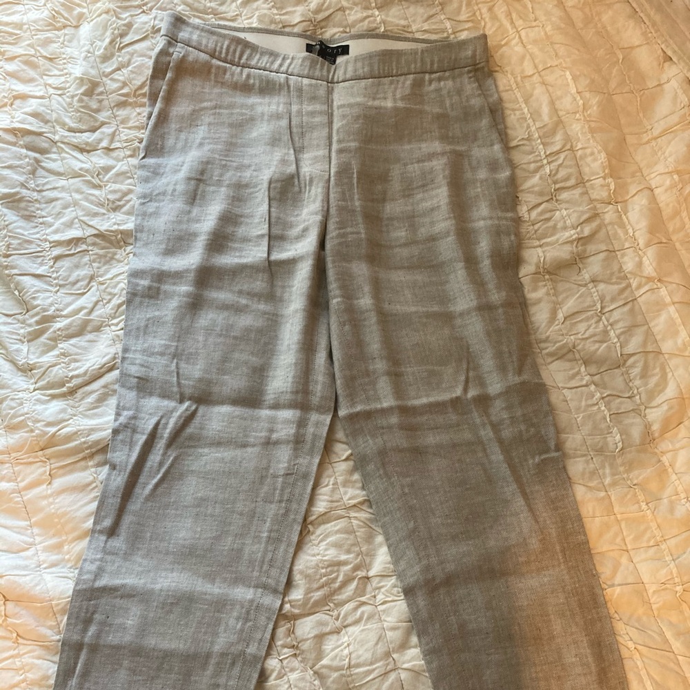 Theory linen pants, super cute